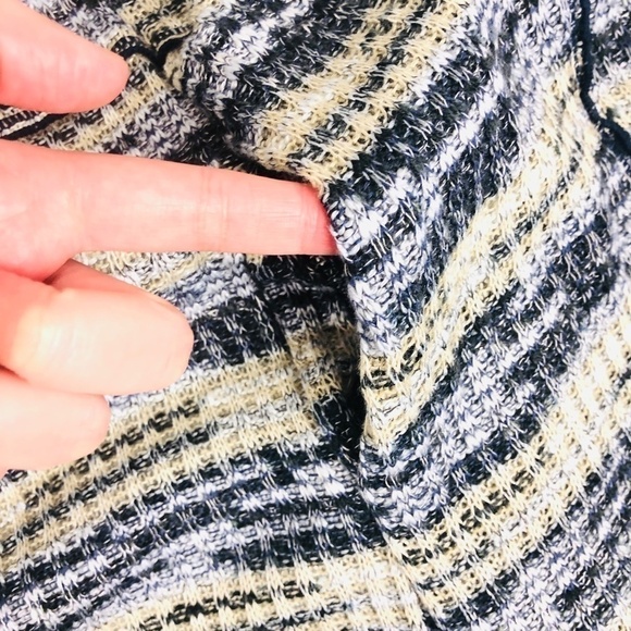 Neon Buddha Like New Boho Lagenlook Open Front Long Line Sweater Cardigan Vest S - Picture 4 of 10